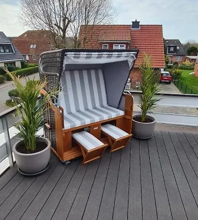 Ferienwohnung Luett Stuuv Busum Exterior photo